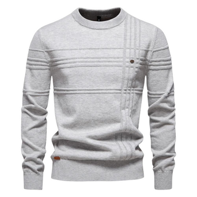Harlow | Stylish Men's Jumper with Check Design