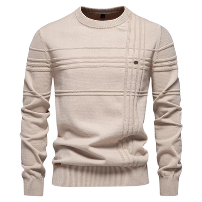 Harlow | Stylish Men's Jumper with Check Design