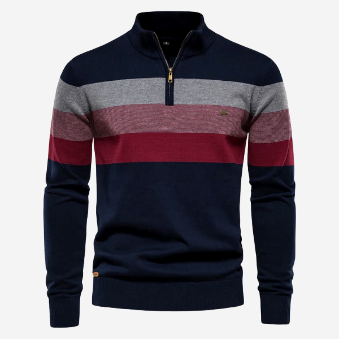 Indigo - Zip-Up Sweater