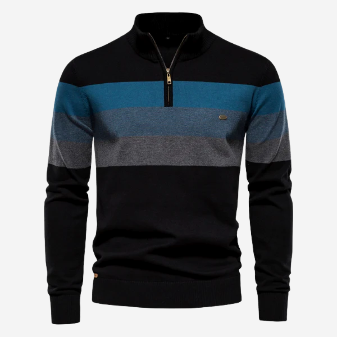 Indigo - Zip-Up Sweater