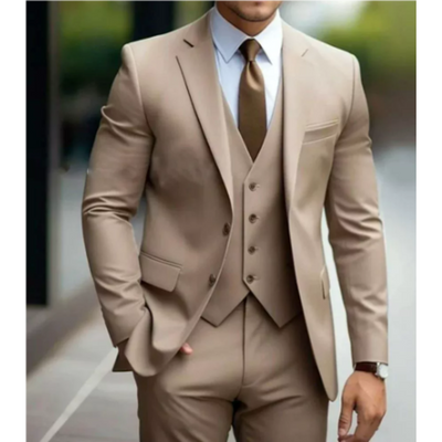 Men's 3-Piece Wedding Guest Suit