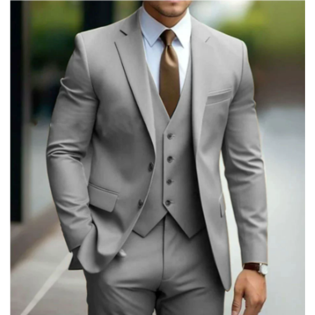 Men's 3-Piece Wedding Guest Suit
