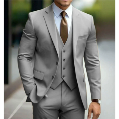 Men's 3-Piece Wedding Guest Suit