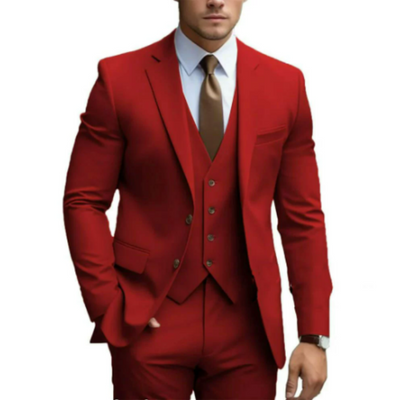 Men's 3-Piece Wedding Guest Suit