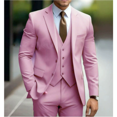Men's 3-Piece Wedding Guest Suit