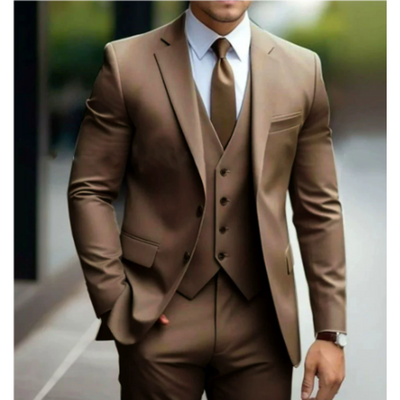 Men's 3-Piece Wedding Guest Suit