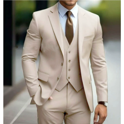 Men's 3-Piece Wedding Guest Suit