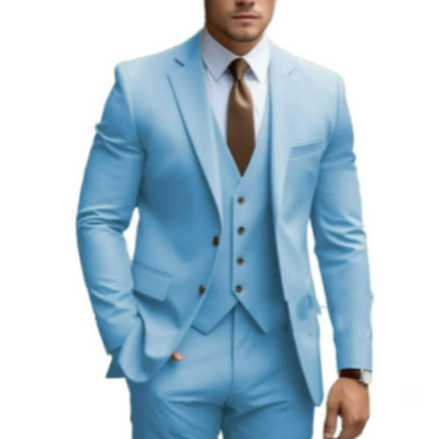 Men's 3-Piece Wedding Guest Suit