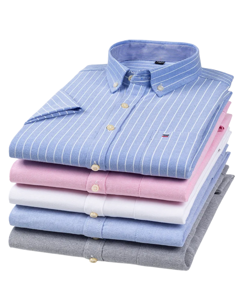 Peterson - Classic Cotton Shirt With Pattern