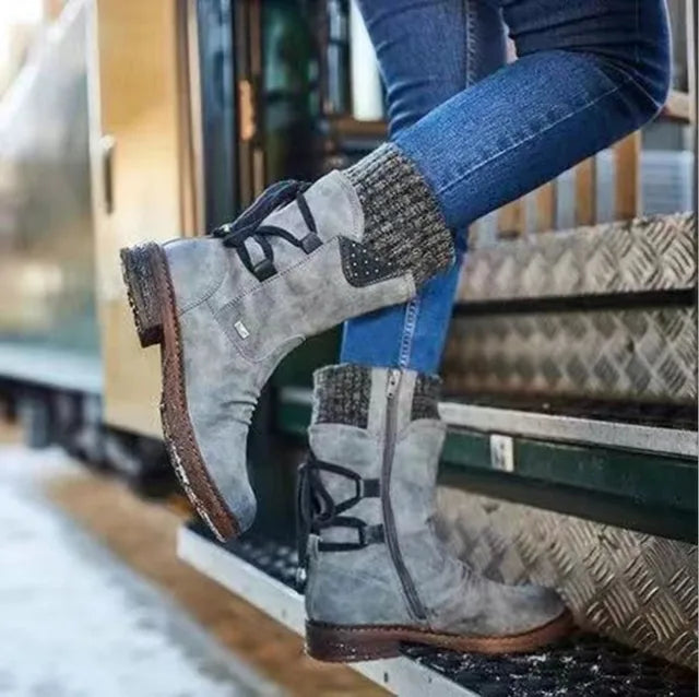 Giana™ | Wool Winter Boots with Lower-Back Orthopaedic Support