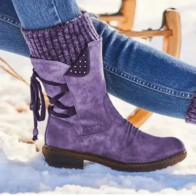 Giana™ | Wool Winter Boots with Lower-Back Orthopaedic Support