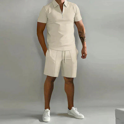 Men's Polo Shirts Set | Luxury Polo and Shorts