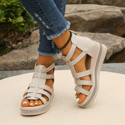 Axelle | Elegant Wedge Sandals
