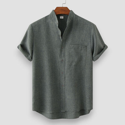 Gerardo - Short Sleeve Linen Shirt