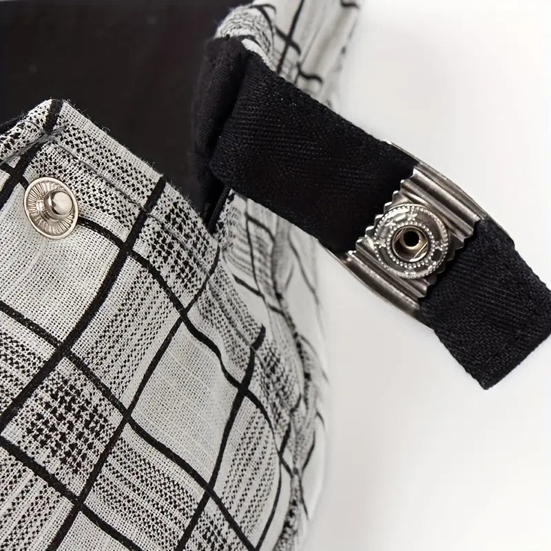 Ashford  - Adjustable Vintage Plaid Beret Cap