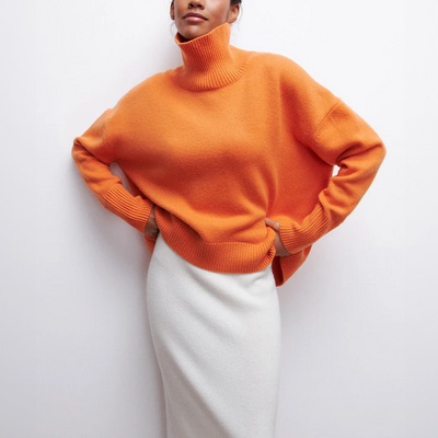 Amelia | Elegant Knit Jumper with Roll Neck