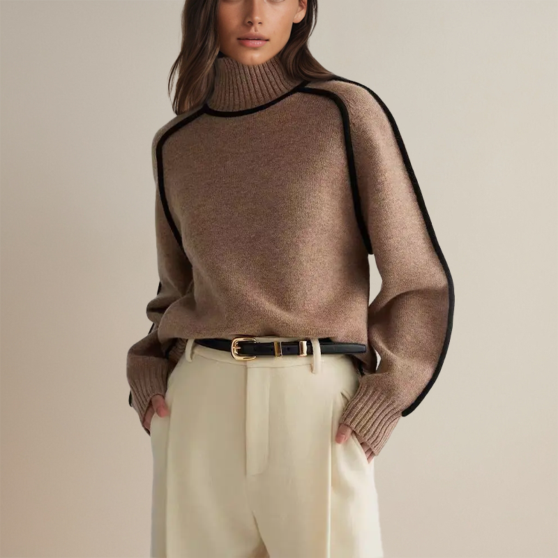 Lara - Roll Neck Jumper