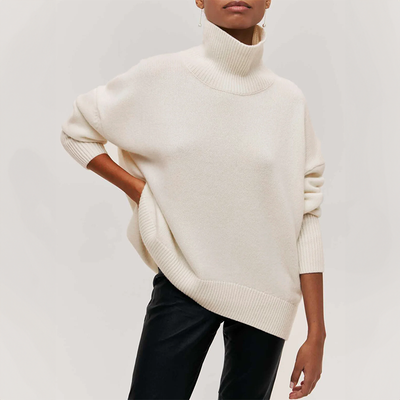 Amelia | Elegant Knit Jumper with Roll Neck