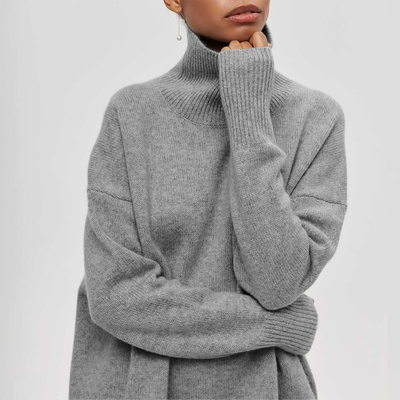 Amelia | Elegant Knit Jumper with Roll Neck
