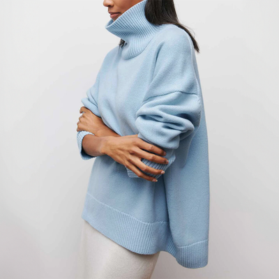 Amelia | Elegant Knit Jumper with Roll Neck