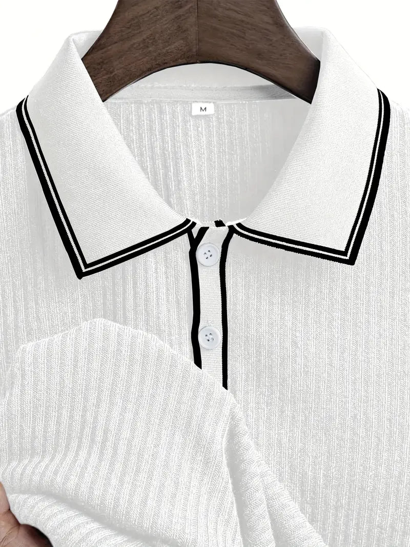 Maxwell Polo — Tailored Structure, Mediterranean Flair