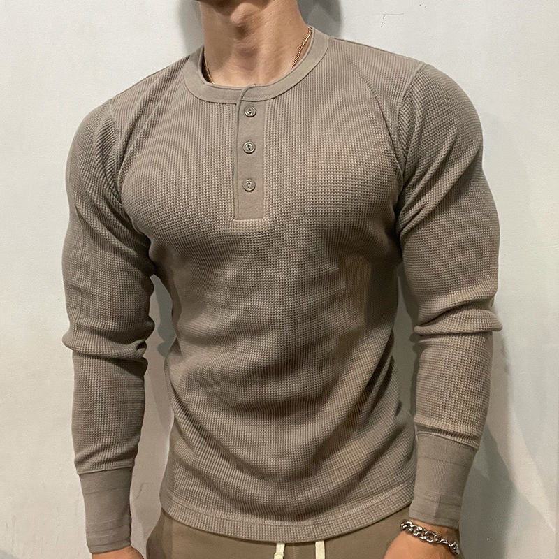 Henley Sleeveless Tee