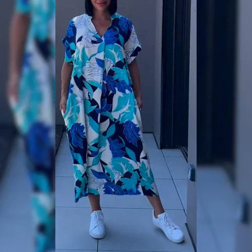 HANNAH | ELEGANT DRESS WITH PRINT