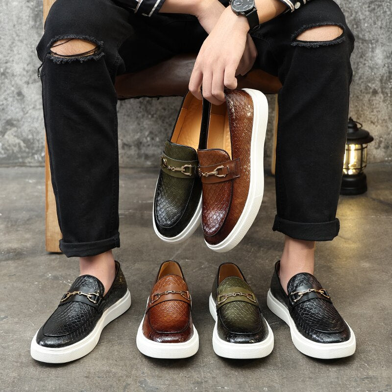 Brunetti's Slip Loafers