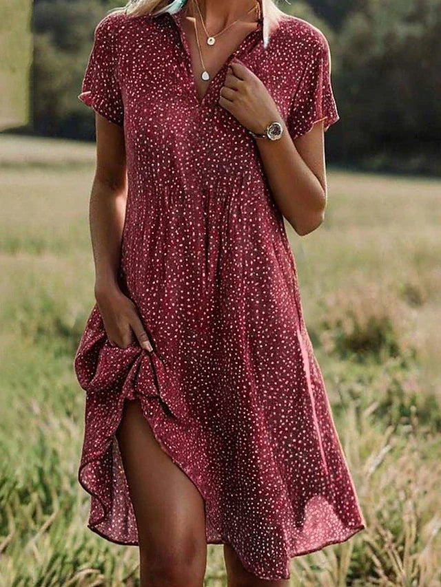 BETH | SHORT-SLEEVED DRESS
