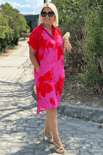 JULIETTA | ELEGANT BUTTON-UP DRESS