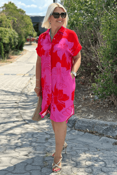 JULIETTA | ELEGANT BUTTON-UP DRESS