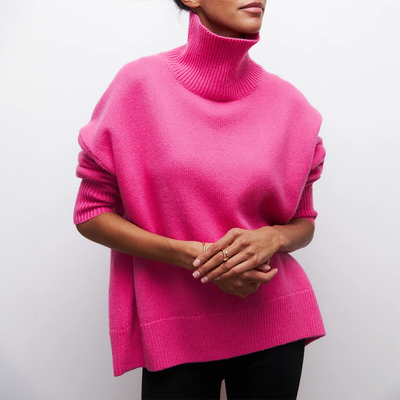 Amelia | Elegant Knit Jumper with Roll Neck