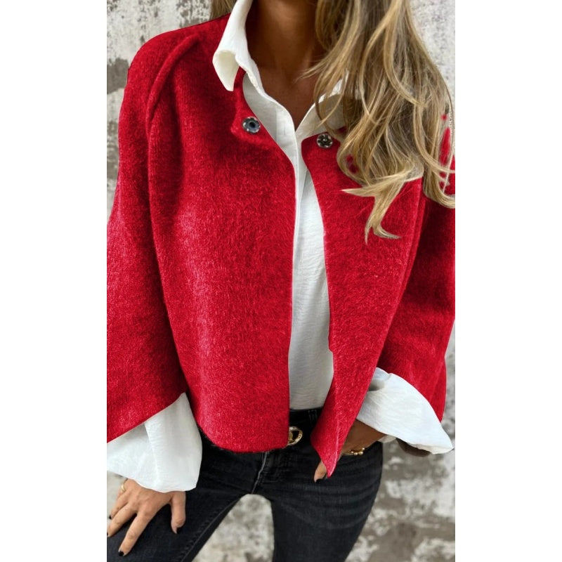 KIANA | SHORT JACKET WITH CHIC FLARED SLEEVES