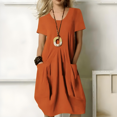MAISHA | ELEGANT DRESS WITH BELLY COVERAGE