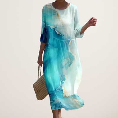 VILMA | ELEGANT DRESS WITH TUMMY COVERAGE